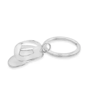 Baseball Helmet Key Ring