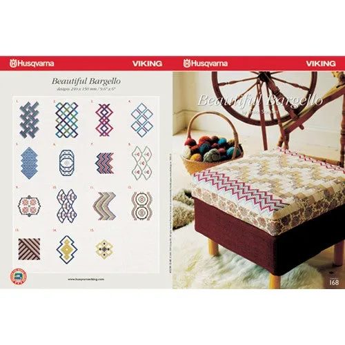 Beautiful Bargello Embroidery CD #168
