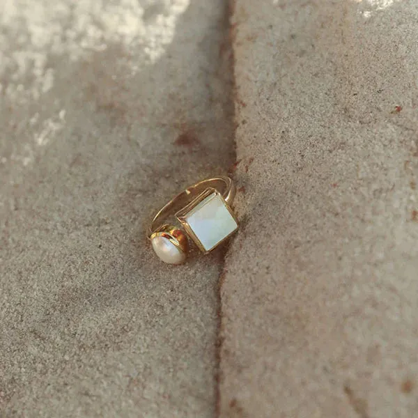 Bianc Driftwood Ring Gold