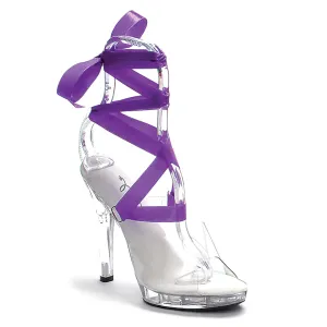 M-BELLA 5" Heel Sandal  W/ 7 Interchangeable Ribbons.