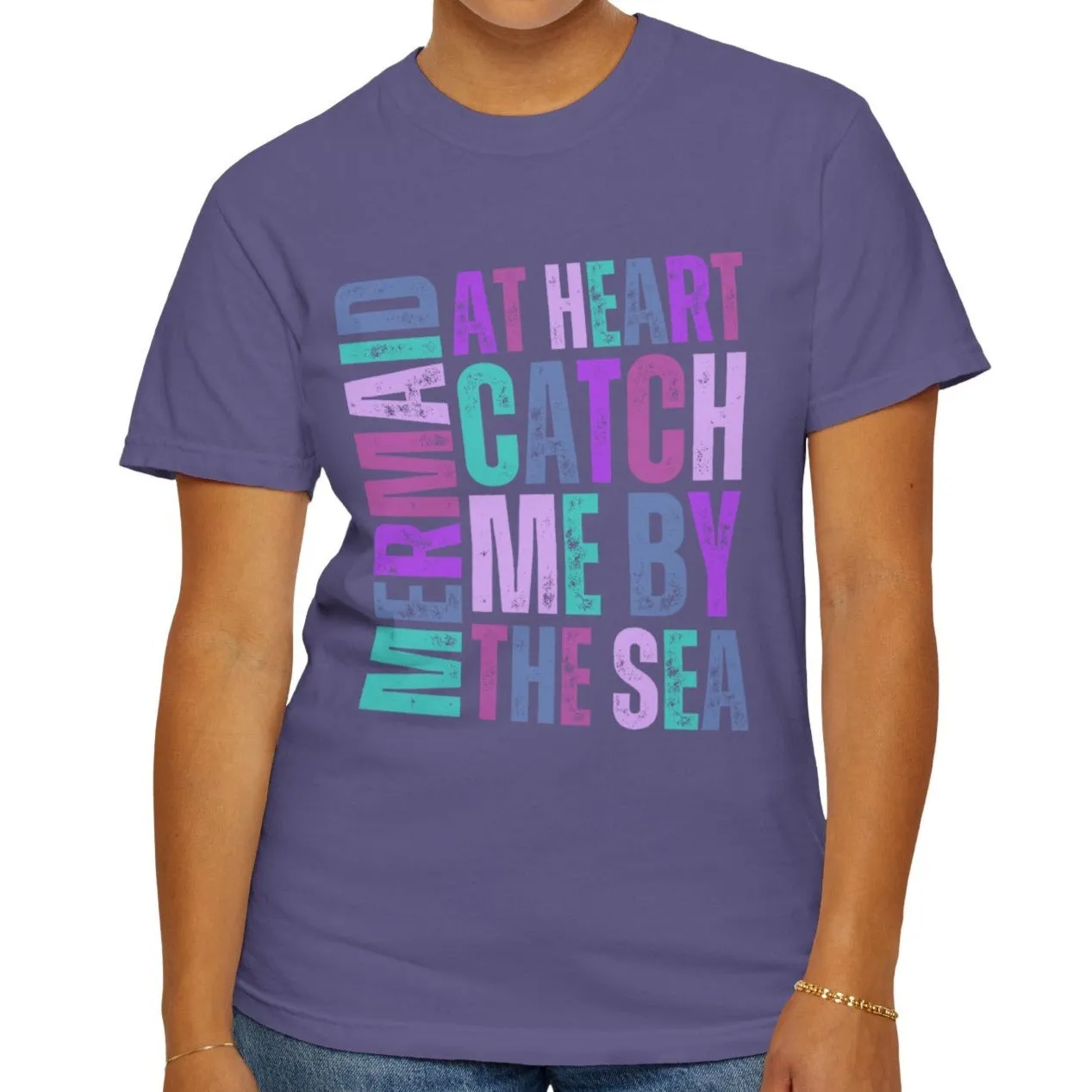 Mermaid at Heart Comfort Colors Women's T-Shirt