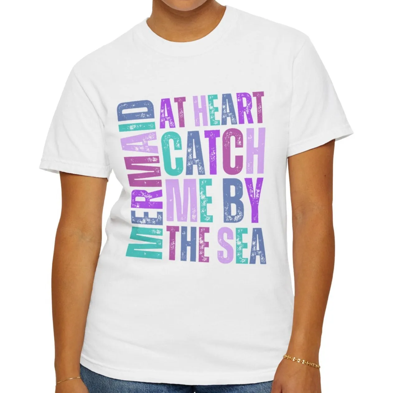Mermaid at Heart Comfort Colors Women's T-Shirt