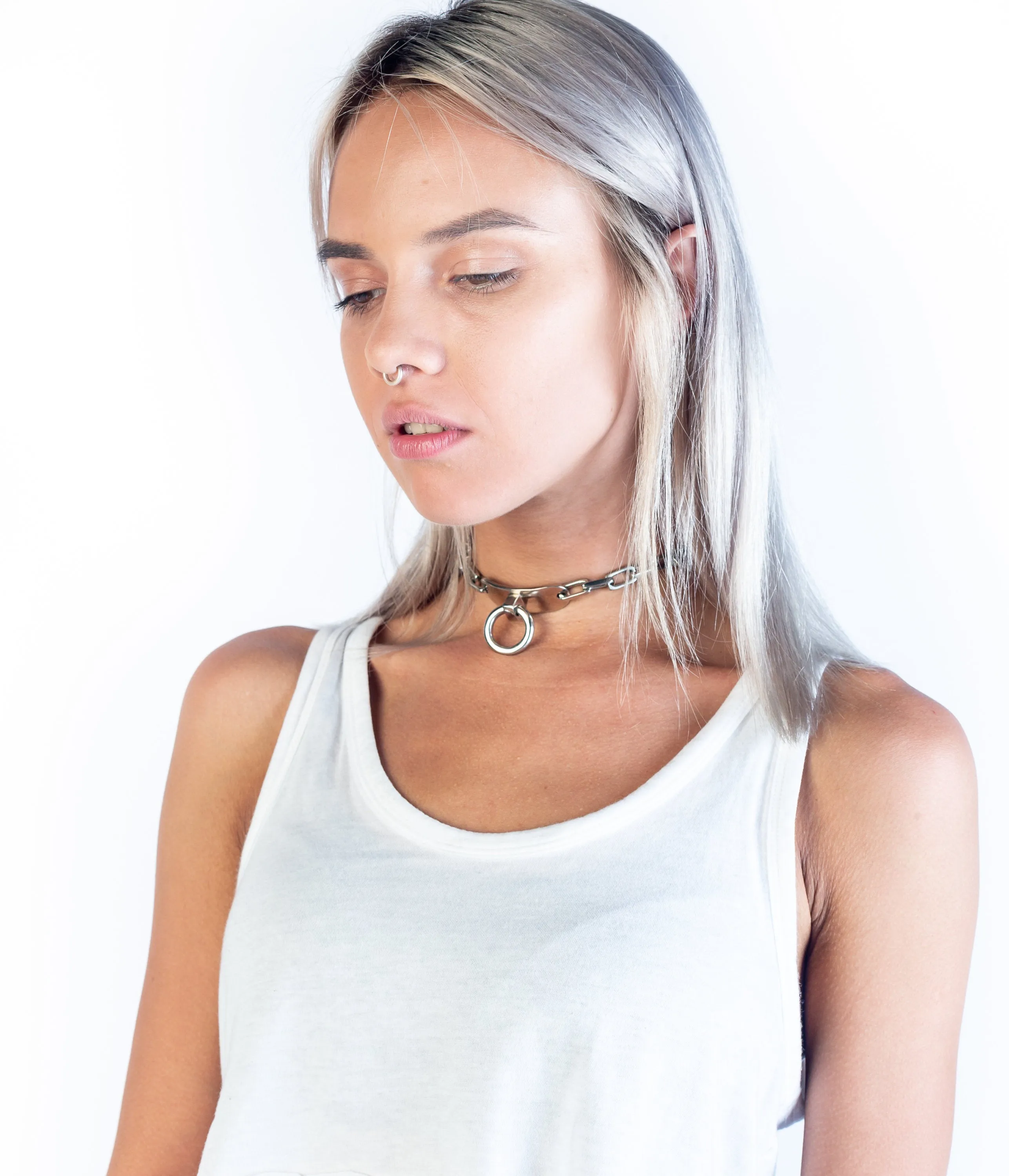 O-Rang Chain Choker and Bracelet