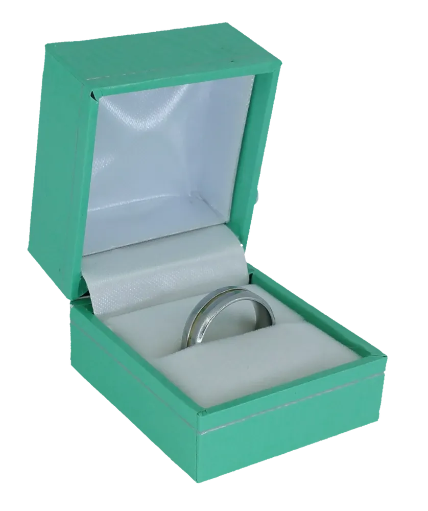 Robin's Egg Blue Ring Gift Jewelry Box