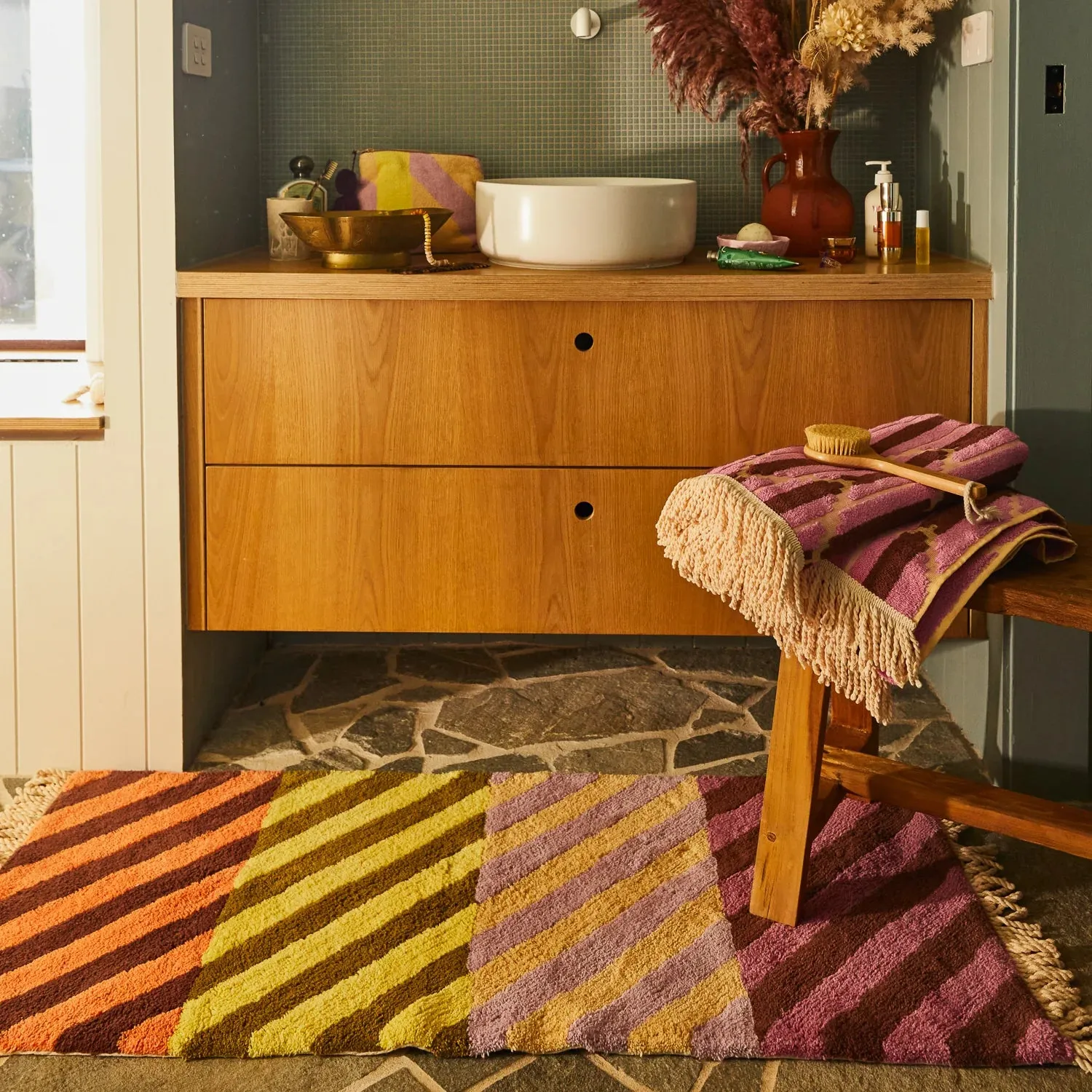 Sage & Clare Bath Mat Jarita Runner