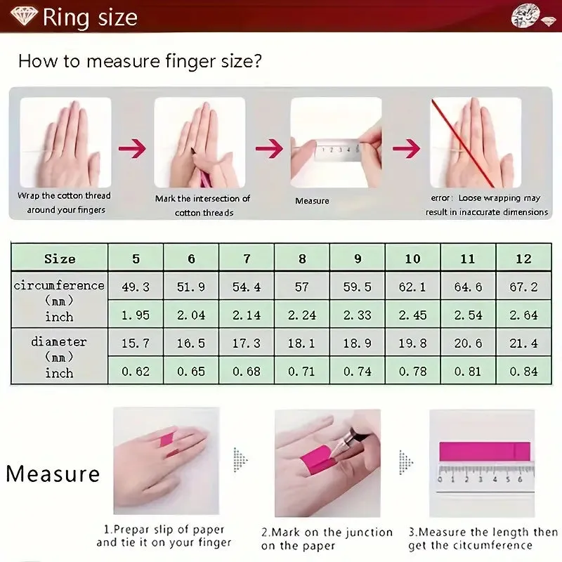 Sparkling Classically Simple Synthetic Gemstone Ring