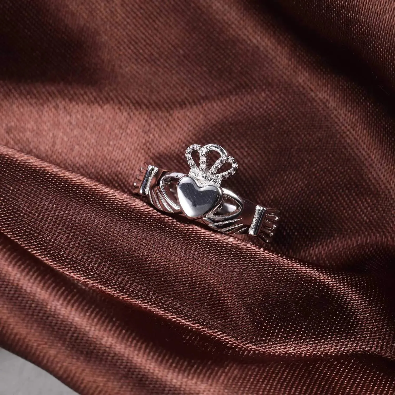Women's 925 Sterling Silver Irish Ring